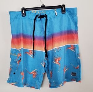 Maui and sons swim trunks. Sz 36.